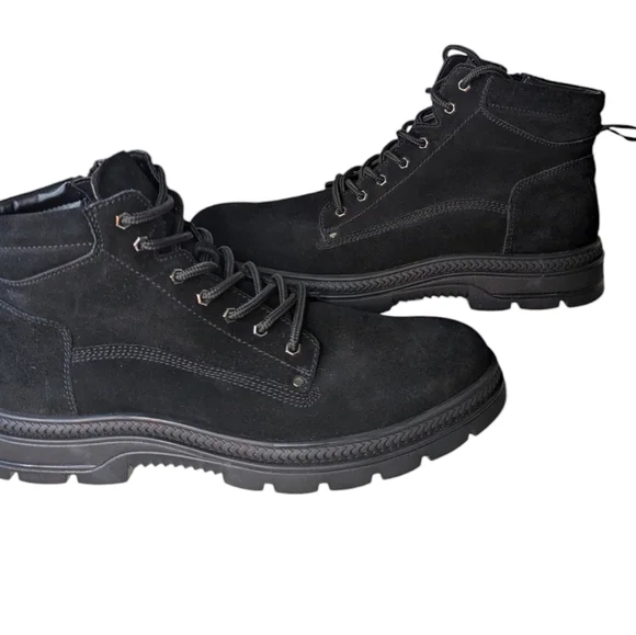 NEW ..Men\'s Boots Blondo Dean Waterproof....Size 12 Blondo Dean Waterproof Boots Lace Up Suede | Mercari main image 3